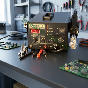 Station de soudage à air chaud GS3006, outils pour bijoutiers, en acier - Product Image 3