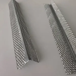 Manik-manik Sudut Aluminium/Manik-manik Sudut Logam Perlindungan Sudut Dinding/Manik-manik Sudut Plester