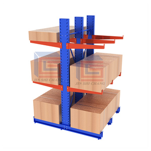 Étagères cantilever robustes, rayonnages cantilever mobiles, rayonnages verticaux industriels <span class=keywords><strong>pour</strong></span> le stockage de tôles d'acier - Product Image 5