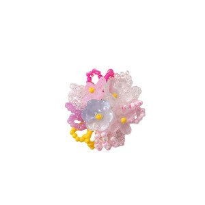 Bouquet de fleurs perlées, perles de fleurs en <span class=keywords><strong>verre</strong></span> soufflé faites <span class=keywords><strong>à</strong></span> la main, boucles d'oreilles perlées faites <span class=keywords><strong>à</strong></span> la main, pour un cadeau de la Saint-Valentin - Product Image 3