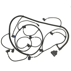 Custom auto wire harness plug sensor connector with terminal full wiring harness cable assembly kit for ATV