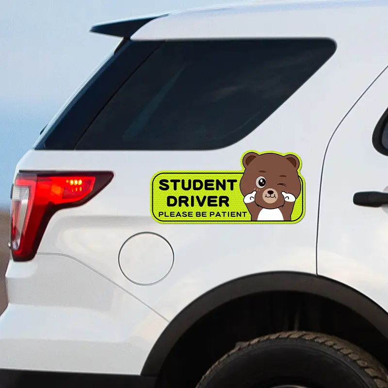 Stiker Reflektif Murah Kustom untuk Iklan Mobil Stiker Mobil Magnet Lembut Luar Ruangan Tahan Air
