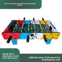 Table de baby-foot miniature en bois pour enfants, best-seller, pour la maison et les supermarchés, jeu de football unisexe