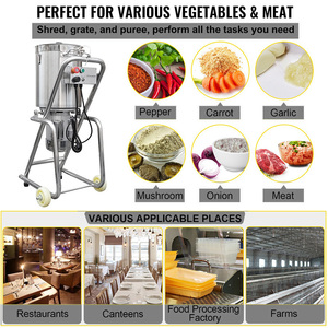 Trituradora <span class=keywords><strong>de</strong></span> verduras comercial <span class=keywords><strong>de</strong></span> acero inoxidable Zhanyi 20L 32L 50L licuadora <span class=keywords><strong>de</strong></span> <span class=keywords><strong>carne</strong></span> picadora <span class=keywords><strong>de</strong></span> <span class=keywords><strong>carne</strong></span> comercial para el hogar - Product Image 6