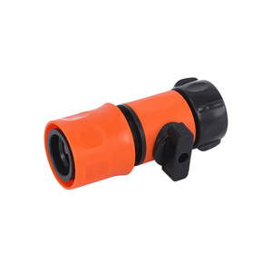 Conector rápido Huabangshi para tubería de agua de 26 mm con rosca y válvula para manguera de jardín - Product Image 2