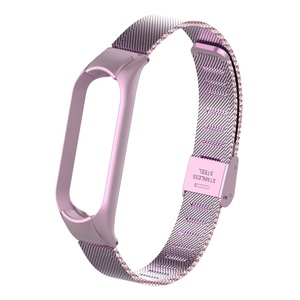 Correa de <span class=keywords><strong>reloj</strong></span> de pulsera de acero inoxidable de <span class=keywords><strong>malla</strong></span> para <span class=keywords><strong>Xiaomi</strong></span> Mi Band 8 7 <span class=keywords><strong>6</strong></span> 5 Miband 8 7 <span class=keywords><strong>6</strong></span> 5 Correa de metal - Product Image 3