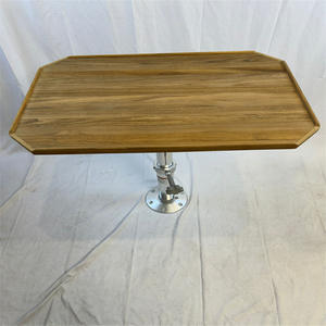 Tablero Rectangular de Madera de Teca para Yates, Accesorios Marinos para Vehículos Recreativos, 420 mm x 620 mm, Bordes Rectos y Lisos para Comercio Transfronterizo - Product Image 3