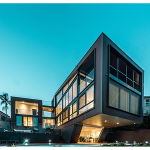 Villa de estructura de acero ligero de diseño moderno para uso como casa de vacaciones - Product Image 3