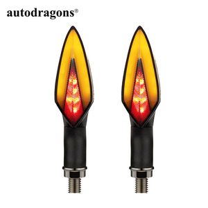 Elegantes Luces Intermitentes LED Ámbar y Rojas, Indicadores de Dirección V DRL para Todas las Yamaha R15 V2-V3 - Product Image 1