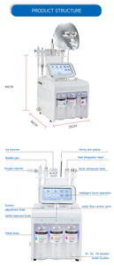 Portátil 8 en 1 <span class=keywords><strong>Hidro</strong></span> Dermoabrasión Agua Oxígeno Hydro Vacío Chorro de agua Peel Máquina de hidratación facial con máscara - Product Image 3