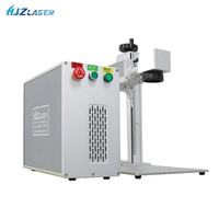 Mesin Penanda Laser Serat HJZ Presisi Tinggi 20W 30W 50W Pengukiran Logam Berpendingin Udara Industri Harga Terbaik