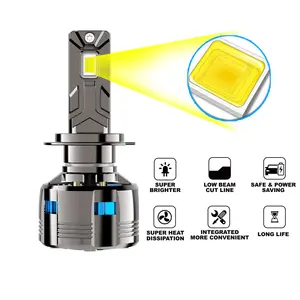 A12 Car LED Headlight For Automobiles Canbus Compatible LED Chip Light Bulb For Harrier BMW 2003 Front Headlight X5 Cruiser MG