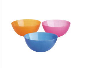 Bol en plastique de haute qualité de forme ronde, bol à salade pour restaurant, récipient alimentaire - Product Image 3