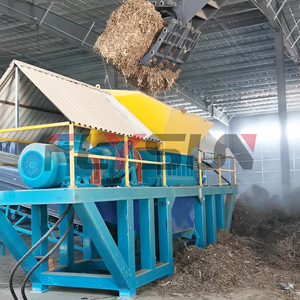 Déchiqueteuse de paille de riz à grande échelle recyclage des déchets organiques déchiqueteuse de feuilles de noix de coco en bois - Product Image 4