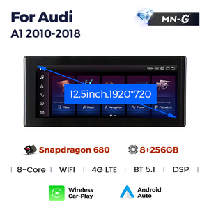 <span class=keywords><strong>Autoradio</strong></span> stéréo avec écran tactile Android MEKEDE Qualcomm 680, lecteur vidéo, DVR, 4G WIFI, caméra de recul pour <span class=keywords><strong>Audi</strong></span> <span class=keywords><strong>A1</strong></span> 2010-2018 - Product Image 6
