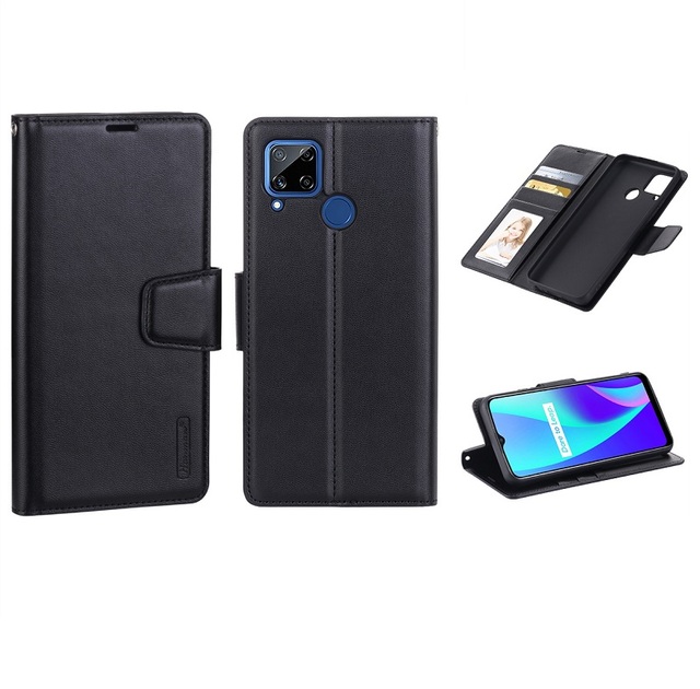 Popular Hanman PU Leather Mobile Case for OPPO Realme C67 Wallet Flip Phone Cover for OPPO Reno11 Mobile Phone Accessories