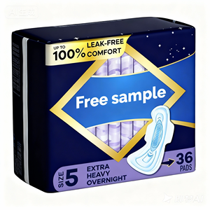 Organic Cotton Biodegradable Disposable Sanitary <strong>Pads</strong> Ultra-Thin <strong>Winged</strong> Panty Liners High Absorbency Leak Guard Women's Products - Product Image 1