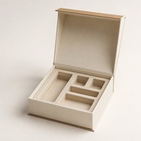 Boîte en papier rigide de luxe personnalisée, emballage cosmétique au toucher doux, boîte cadeau avec impression de logo