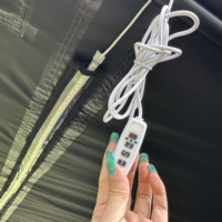 Pour Haval Raptors H9 Jetour côté voyageur compte ciel rideau voiture côté tente toit 90 degrés ventilateur pare-soleil vent Bug déflecteurs