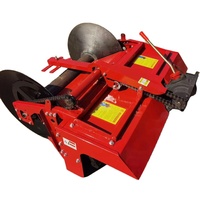 Implementos para motocultor: cultivadora manual, máquina para preparar surcos y terrazas, y máquina para formar surcos.