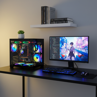 Computadora de Escritorio de Bajo Precio 2026 para Juegos, Oficina, Hogar, Uso Personal, 5 Años de Garantía, Costo de Fábrica, Cajas de PC MicroATX