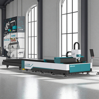 Prix d'usine 3000W 3Kw Machine de découpe laser à fibre Cnc 3015 Laser avec table d'échange