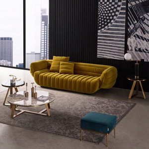 Canapé en tissu <span class=keywords><strong>Baxter</strong></span> Banana Boat, style minimaliste italien, compact et moderne, idéal pour les penthouse, les suites et les villas. - Product Image 3