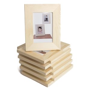 Cadre photo noir durable <span class=keywords><strong>Icona</strong></span> Bay 20 x 25 cm, passe-partout amovible 13x18 cm, style moderne, cadre en bois composite, à poser sur table ou à accrocher au mur - Product Image 4