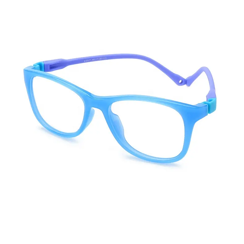Sunbest F610 Eyewear Newest Flexible Nylon Optical Eyeglasses Frames Computer Glasses Bluelight Kids Anti Blue Light Glasses