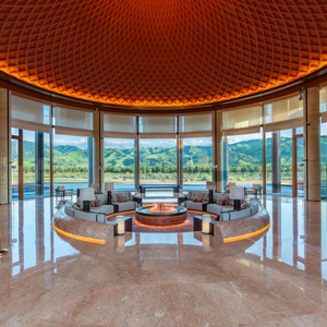 Sang trọng khách sạn 5 sao tiếp tân khu vực đồ nội thất thiết lập thanh lịch hiện đại Da Ghế Bàn cà phê cho phòng ngủ phòng khách - Product Image 1