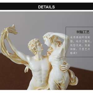 Librería creativa europea para sala <span class=keywords><strong>de</strong></span> estar, casa nueva <span class=keywords><strong>de</strong></span> Navidad, adorno <span class=keywords><strong>de</strong></span> resina, mitología griega, alas <span class=keywords><strong>de</strong></span> <span class=keywords><strong>Eros</strong></span>, <span class=keywords><strong>escultura</strong></span> <span class=keywords><strong>de</strong></span> Ángel - Product Image 4