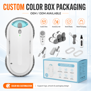 Robot Limpiacristales de Alta Gama con Succión de 3200 Pa, 4 Boquillas de Pulverización y <span class=keywords><strong>Servicio</strong></span> OEM/ODM - Product Image 5