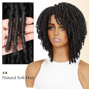 Popular peluca sintética Africana Dreadlock <span class=keywords><strong>con</strong></span> rizos en espiral y <span class=keywords><strong>trenzas</strong></span> retorcidas para mujeres <span class=keywords><strong>africanas</strong></span> - Product Image 2