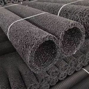 ПЭ пластиковая слепая труба садовый газон подземный дренаж и инфильтрационная труба воды - Product Image 2