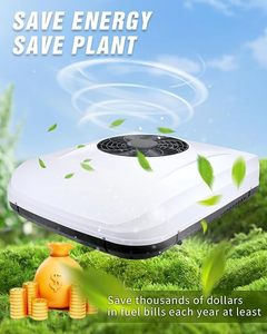 Unidad de <span class=keywords><strong>Aire</strong></span> <span class=keywords><strong>Acondicionado</strong></span> Portátil para Techo de Autocaravanas y Camiones Pequeños, de 1800-2100W, 12V CC, <span class=keywords><strong>Aire</strong></span> <span class=keywords><strong>Acondicionado</strong></span> para Cabina de Camión - Product Image 2