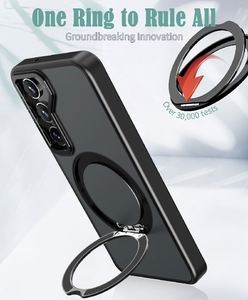 เคสโทรศัพท์ PC & TPU ผิวใสกันกระแทกสุดหรูสำหรับ Samsung S23 FE 360แท่นชาร์จไร้สายด้วยไฟฟ้า - Product Image 5