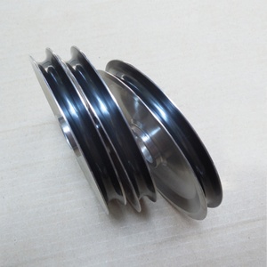 Poulie de guidage à rainure ronde pour fils en aluminium, plastique et acier - Product Image 2