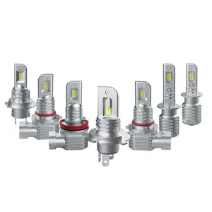 Ampoules de phares de voiture LED, lumière antibrouillard, puce CSP 100, H8, H9, H10, H16, JP 3570, 9005, 2 pièces, V9S, H1, H3, H4, H7, H11, 9006 W 6000lm