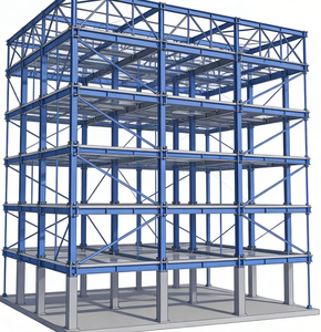 Edificio Prefabbricato Multipiano in Struttura d'Acciaio Leggera Certificata ASTM Design Moderno Garanzia <span class=keywords><strong>5</strong></span>+ Anni Magazzino - Product Image 5