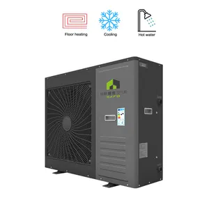 10KW 16KW 20KW Wifi All In 1 Heatpump R32 DC Inverter House Heating Hot Water Air To Water Heat Pump