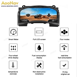 15.1" Car LCD Digital Cluster for Chevrolet GMC YUKON Tahoe Suburban 2007-2014 Original Stereo Virtual <b>Speedometers</b> Dashboard - Product Image 6