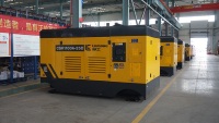 Compresseur d'air rotatif à vis diesel portable Liugong CSH1100A-25 1100CFM 25bar pour le forage de puits d'eau, l'exploitation minière et la construction