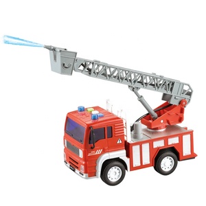 Camion de <span class=keywords><strong>pompiers</strong></span> EPT 1:20 avec effets sonores et lumineux, échelle, camion-citerne, véhicule d'urgence pour enfants - Product Image 1