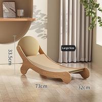 Griffoir et Lit pour Chat - Boule Anti-Griffures Sans Perte de Fibres, Tapis d'Aiguisage des Griffes, Style Adorable, Jouets d'Intérieur