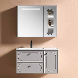 <span class=keywords><strong>Muebles</strong></span> <span class=keywords><strong>de</strong></span> <span class=keywords><strong>Baño</strong></span> Modernos Minimalistas Europeos <span class=keywords><strong>de</strong></span> Madera Maciza <span class=keywords><strong>con</strong></span> <span class=keywords><strong>Lavabo</strong></span> - Product Image 6