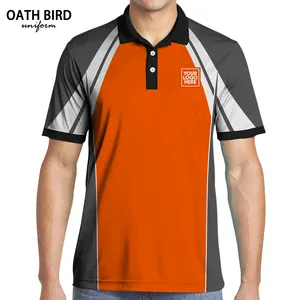 Personalized Custom Quick dri Shirts with Embroidery Logo Breathable Cool polyester Company Uniforms Tshirts