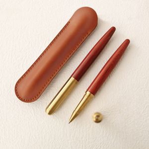 Instrumento de Escritura Clásico Premium de Alta Calidad - Bolígrafo Rollerball con Cuerpo Metálico y Tapa Metálica de 1.0 mm, Regalo de Oficina, Logotipo Personalizado - Product Image 4