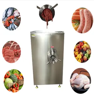 Commercial high performance chicken meat with bone mincing machine