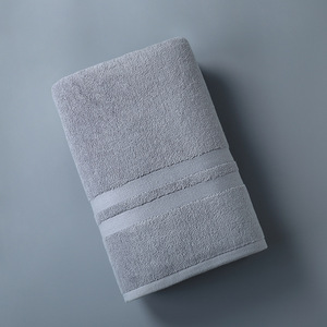 Toalla de algodón 100% personalizada con logo, 500 g/m², 140 g, toalla facial gruesa de color liso con borde dobby, paño suave para lavarse, toalla de baño - Product Image 5