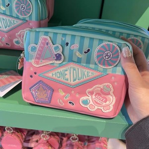 Cartoon Cosmetics Box <strong>Stitch</strong> PU Storage Bag Design Inner With Kawaii Big Capacity Zipper <strong>Make</strong> <strong>up</strong> Bag - Product Image 4